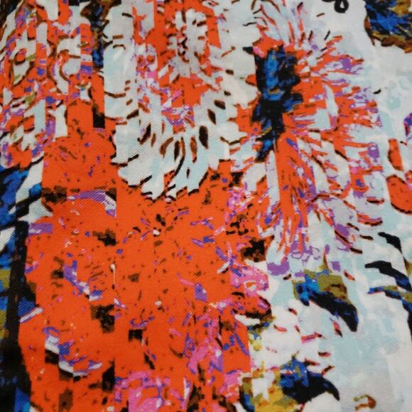 7FAM 7 For All Mankind Floral Haze Skinny Jeans Bloomcore Wallpaper Casual 25 - Picture 8 of 12